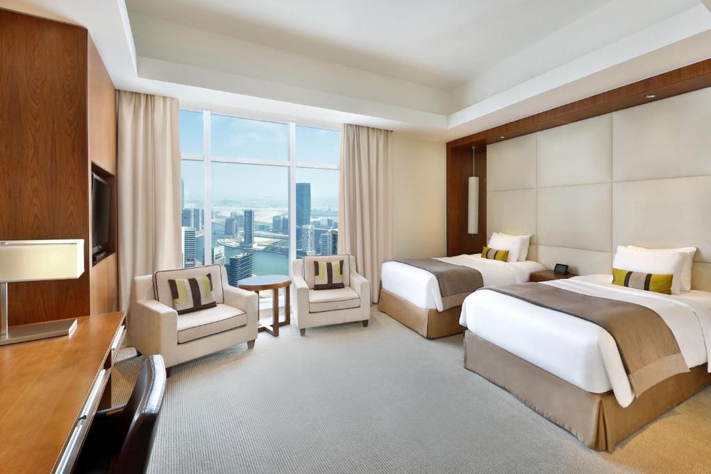 JW Marriott Marquis Hotel Dubai with a Desert Safari